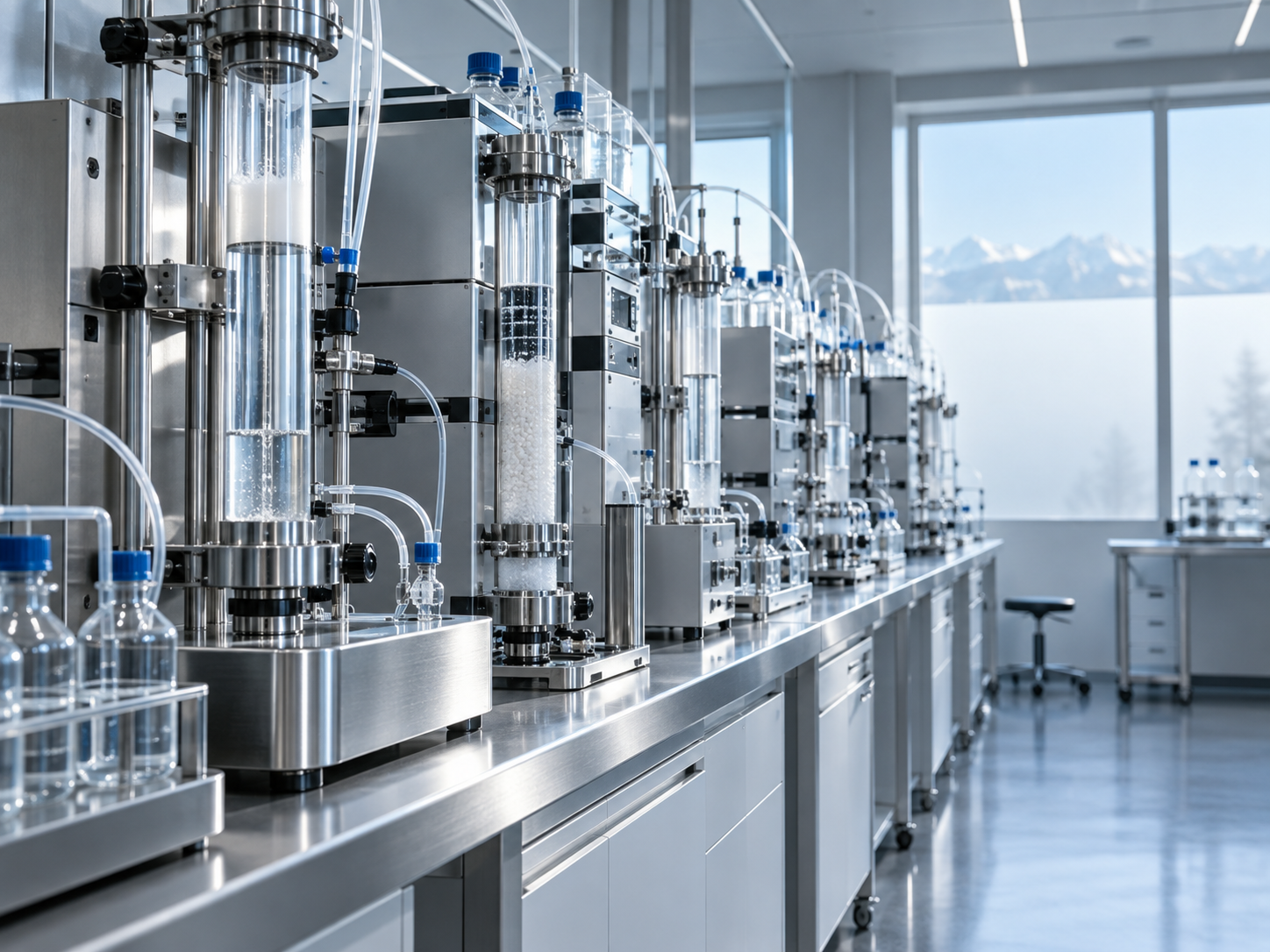 Illustrative analytical laboratory equipment